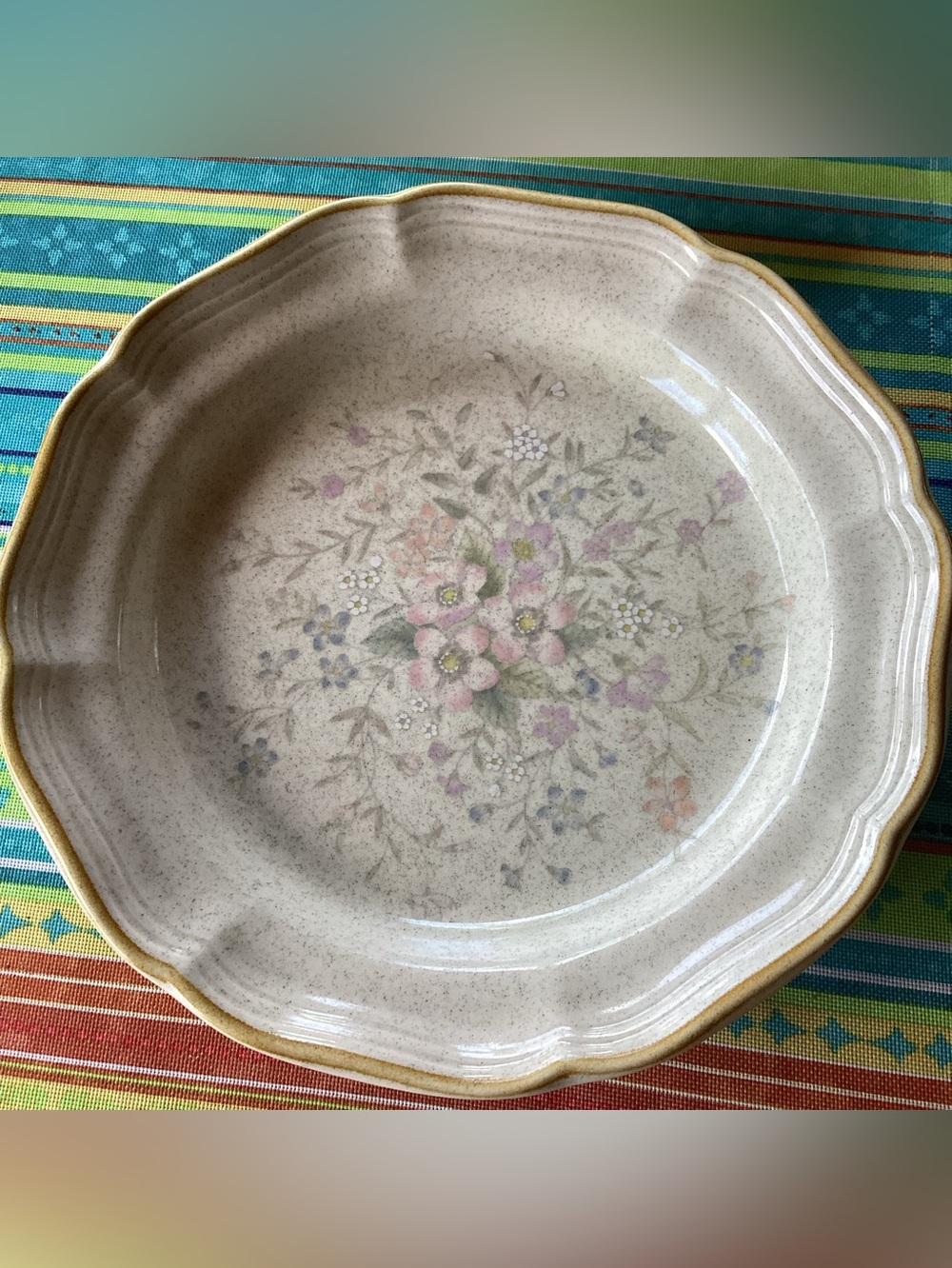 Mikasa Garden Club Tomorrow’s Dream Vintage Salad Plates - set of 3